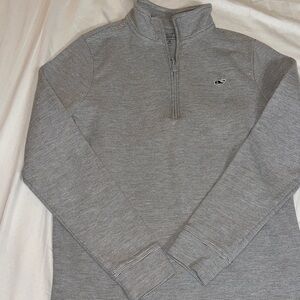 Vineyard Vines Boys Saltwater Granite Quarter-Zip Pullover